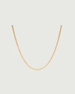 2mm Cuban Chain | Gold