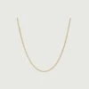 2mm Rope Chain | Gold -Oliver Cabell 2mmRopeChainGold ad1230d0 84d7 4a32 956e 84d2abd90c84