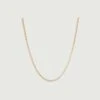 3mm Cuban Chain | Gold -Oliver Cabell 3mmCubanChainGold
