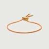 Cameron Cord Bracelet | Orange 1 Cameron Cord Bracelet | Orange -Oliver Cabell CameronCordBraceletOrange