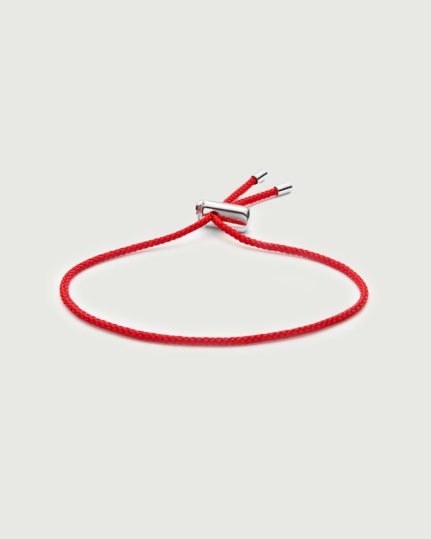 Cameron Cord Bracelet | Red / Silver 3 Cameron Cord Bracelet | Red / Silver