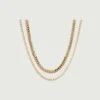 Cuban Chain Set | Gold