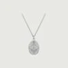 Dove Pendant Necklace | Silver