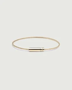 Michael Cable Bracelet | Gold
