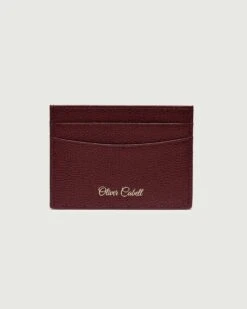 OC Leather Card Holder | Burgundy