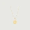 Compass Pendant Necklace | Gold