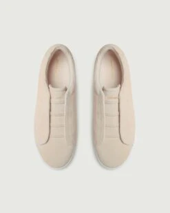 Low 1 Laceless | Sand Suede -Oliver Cabell sandsuede