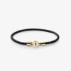Gordon Leather Bracelet | Gold